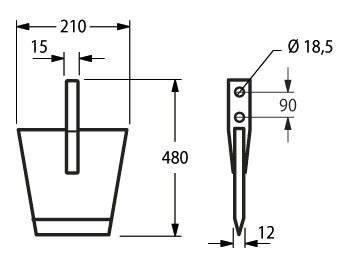 VANGHE TORTELLA TIPO 403